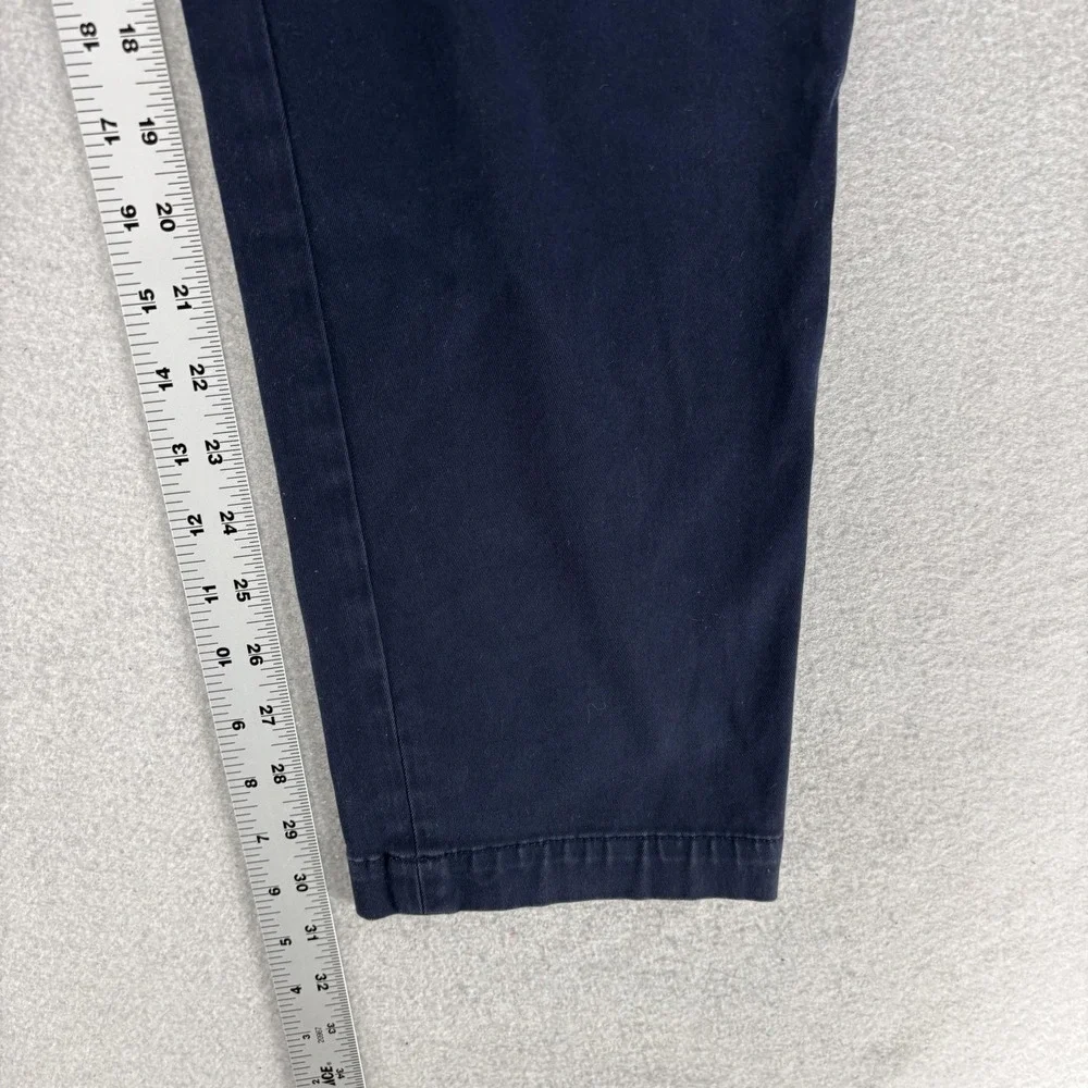 Banana Republic Rapid Movement Chino Pants Mens 31x32 Blue Slim Fit Stretch